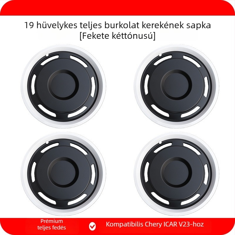 Chery iCAR V23 kerékagyfedél, kompatibil 19” és 21” kerékmérethez, ABS+PC anyag, Termékszám 25V23-19/21”