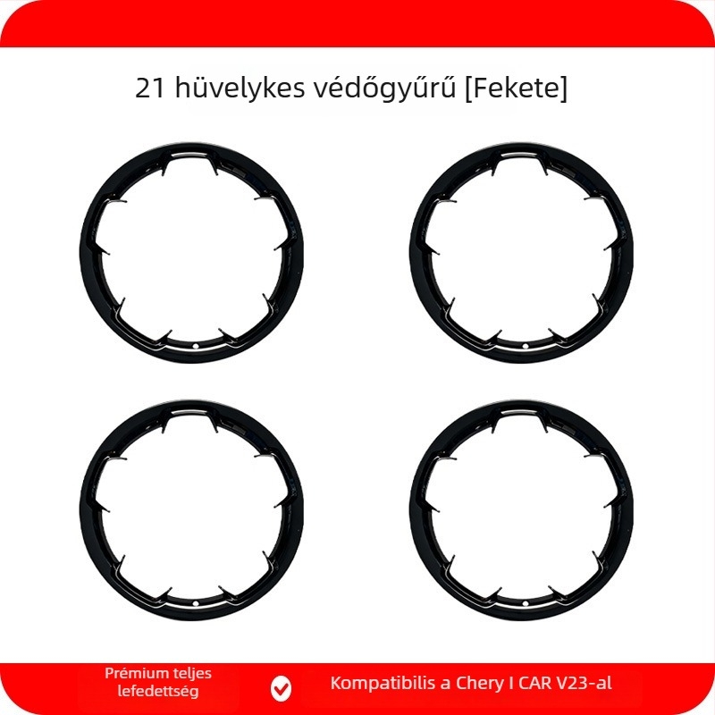 Chery iCAR V23 kerékagyfedél, kompatibil 19” és 21” kerékmérethez, ABS+PC anyag, Termékszám 25V23-19/21”