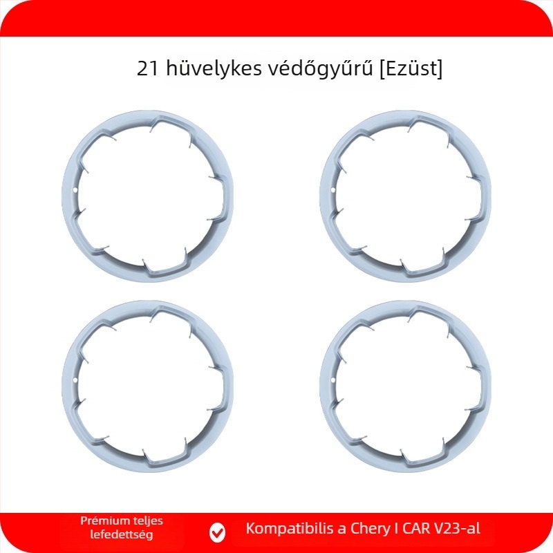 Chery iCAR V23 kerékagyfedél, kompatibil 19” és 21” kerékmérethez, ABS+PC anyag, Termékszám 25V23-19/21”