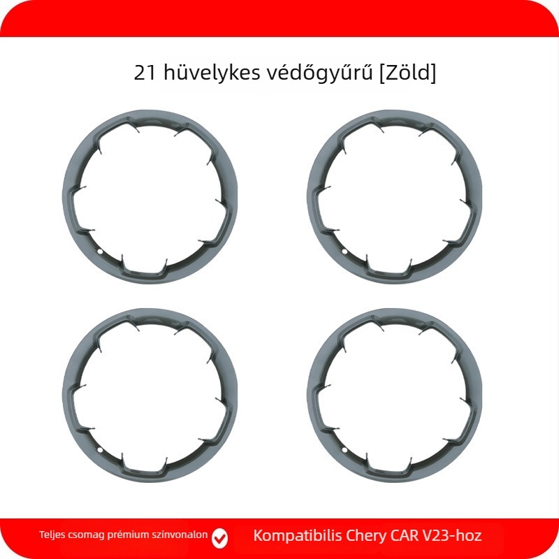 Chery iCAR V23 kerékagyfedél, kompatibil 19” és 21” kerékmérethez, ABS+PC anyag, Termékszám 25V23-19/21”