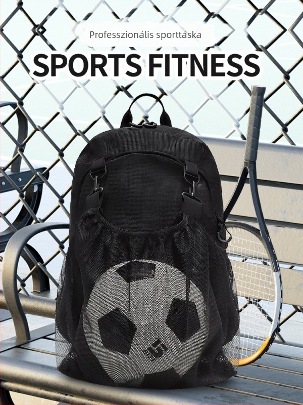 Kosárlabda- és futballhoz készült sporttáska külön cipőrekesszel, nagy kapacitású, vízlepergető Oxford anyag, uniszex