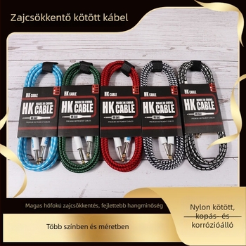 Kabat nylon szövött audio kábel 02 gitárkábel