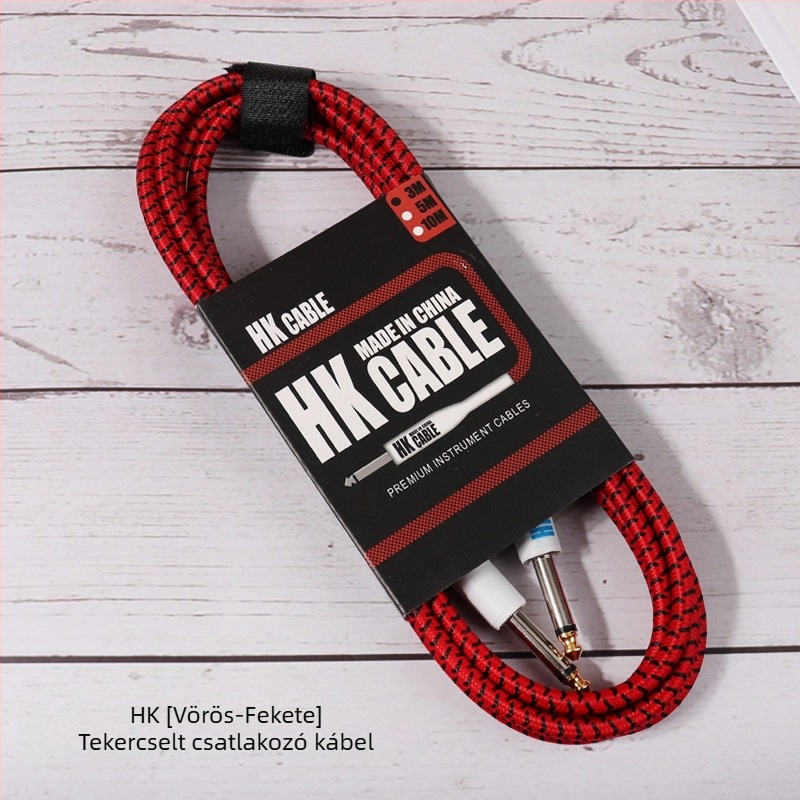 Kabat nylon szövött audio kábel 02 gitárkábel