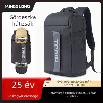 Kültéri túra hátizsák – könnyű, vízálló, multifunkcionális sporttáska pároknak; gördeszka és szörfdeszka számára; kerékpáros hátizsák