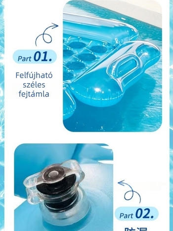 Kétszemélyes felfújható medencehinta – környezetbarát PVC, Termékkód 20250630, Kategória: Egyéb