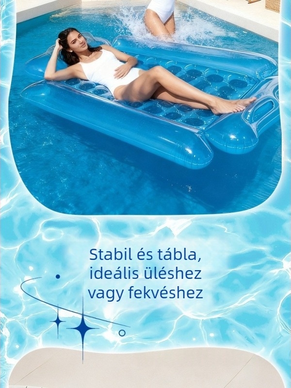 Kétszemélyes felfújható medencehinta – környezetbarát PVC, Termékkód 20250630, Kategória: Egyéb