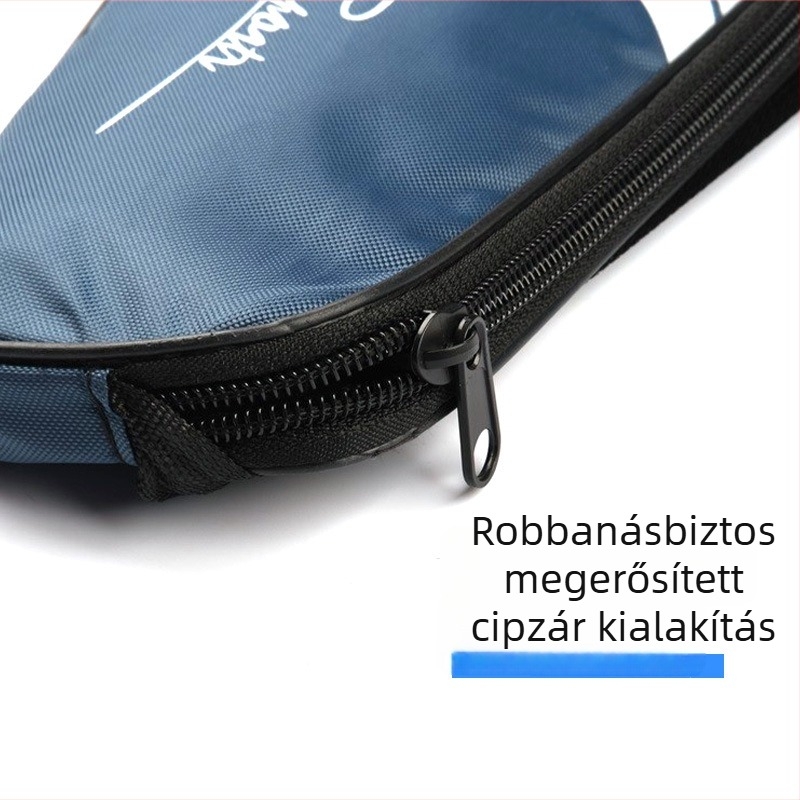 Duplaszintű Oxford vászon tollaslabda táska PVC-vel, nagy kapacitású, hordozható vállon vagy keresztben