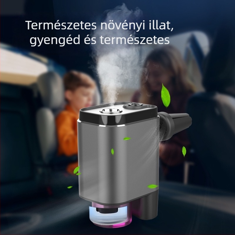 Autó légkimenet illatosító — automata permetezés, férfiaknak, prémium autó dekoráció