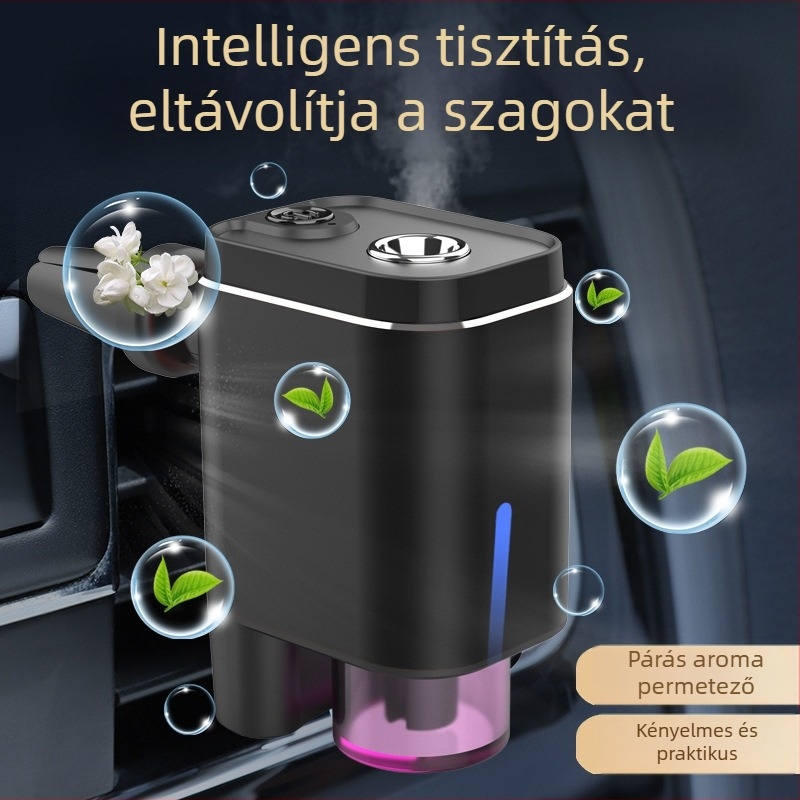 Autó légkimenet illatosító — automata permetezés, férfiaknak, prémium autó dekoráció