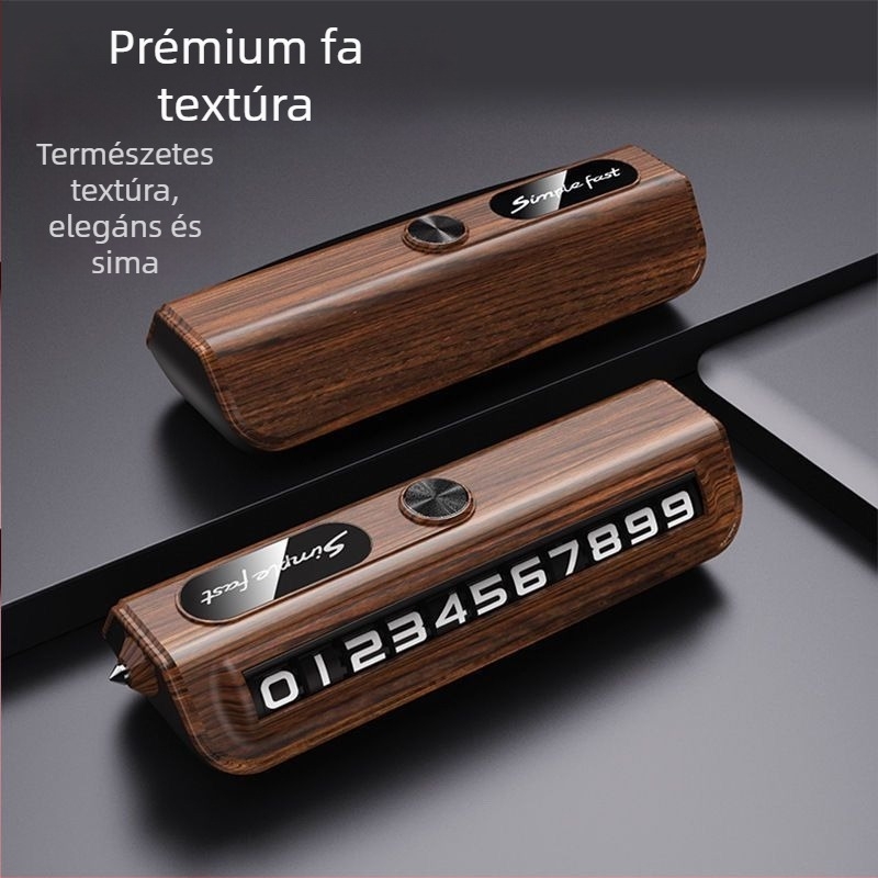 Rejtett típusú autó rendszámtartó, műanyagból, Cool Sleep márka, testreszabás nélküli, logónyomtatás nélkül