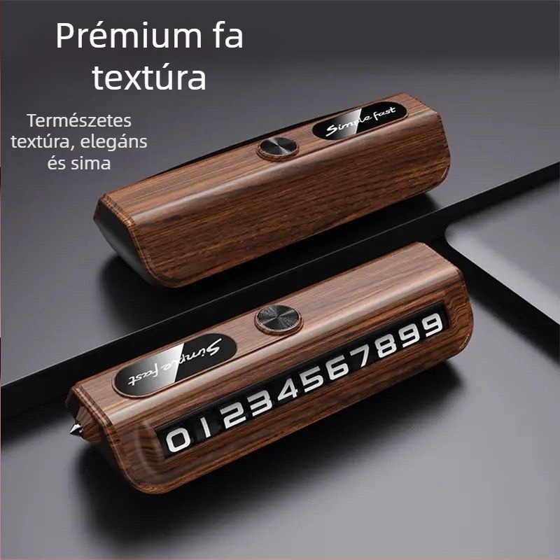 Rejtett típusú autó rendszámtartó, műanyagból, Cool Sleep márka, testreszabás nélküli, logónyomtatás nélkül