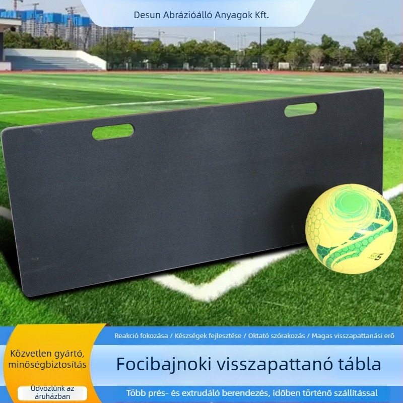 Labdarúgó visszapattanó edzőtábla, polietilen, testreszabható edző segédeszköz szenzorral
