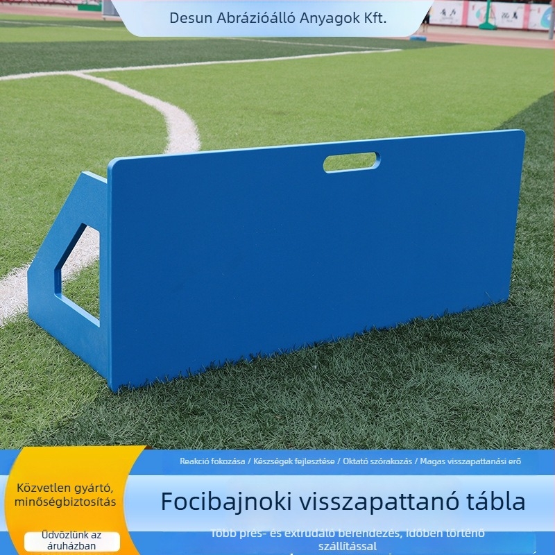 Labdarúgó visszapattanó edzőtábla, polietilen, testreszabható edző segédeszköz szenzorral