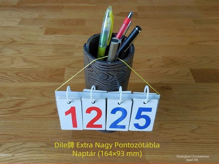 Biliárd pontozótábla – taktikai tábla cserélhető kártyákkal