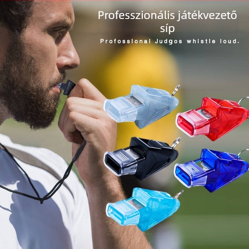 Háromszög alakú síp, magas hangú, ABS, Wei Yan, kosárlabda edzéshez és játékvezetéshez