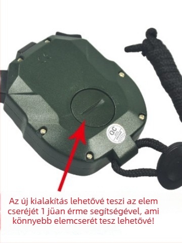 Tianfu PC894 elektromos stopperóra, 2-csatornás, egy soros, vízálló, szünet funkcióval, futballhoz, kosárlabdához és röplabdához