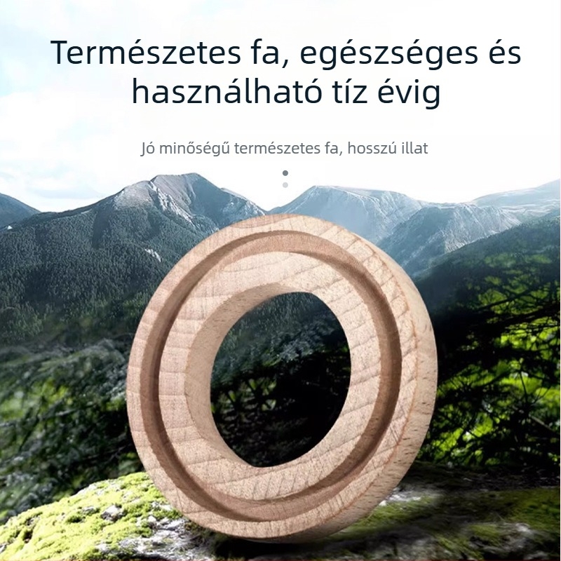 Napenergia-üzemű autóillatosító üléshez szerelhető — Citrus Ocean / Gardenia, 5–10 ml, autó aromaterápia