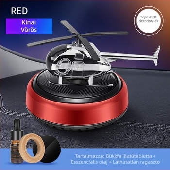 Floating Card Napelemes autó illat-diffúzor, helikopteres dizájn dekoratív elem