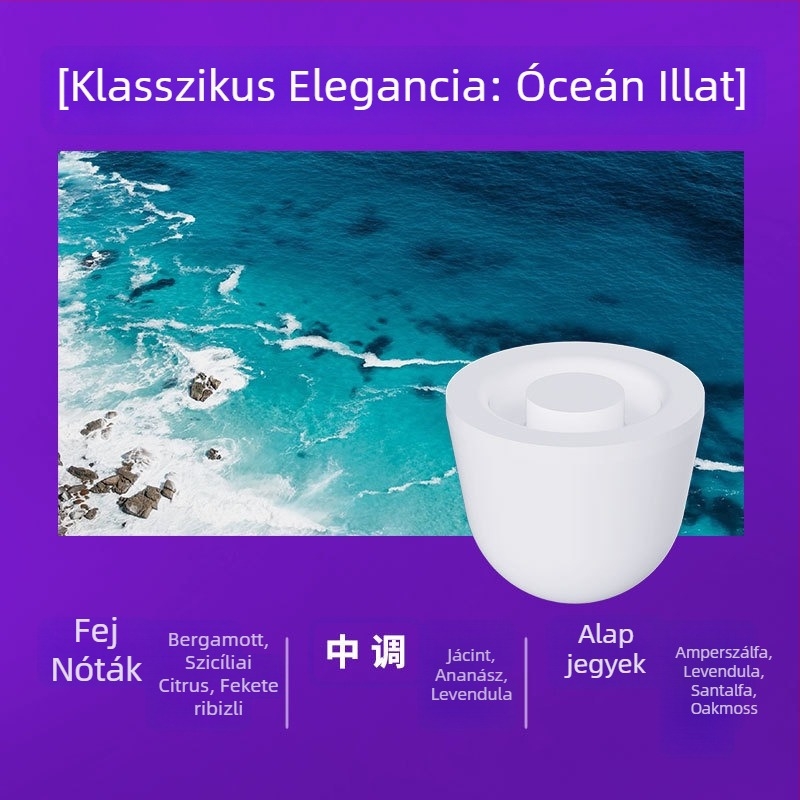 Autó aromaterápiás dísz - dekoratív illatotartóval, virágos és gyümölcsös illattal, 5-10 ml, 31-60 napos elpárolgási idő, üléshez való rögzítés