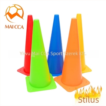 MAICCA 48 cm pagoda-stílusú akadálykúp futball- és kosárlabda-edzéshez