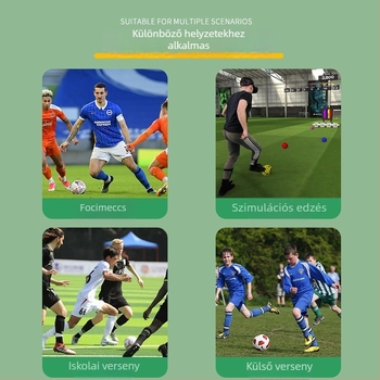 Futball játékvezető kártya készlet — testreszabható, PE anyag, alkalmas futballra, kosárlabdára és röplabdára