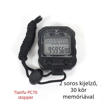 Tianfu elektronikus stopper, ABS ház, szünet funkció, 65 g