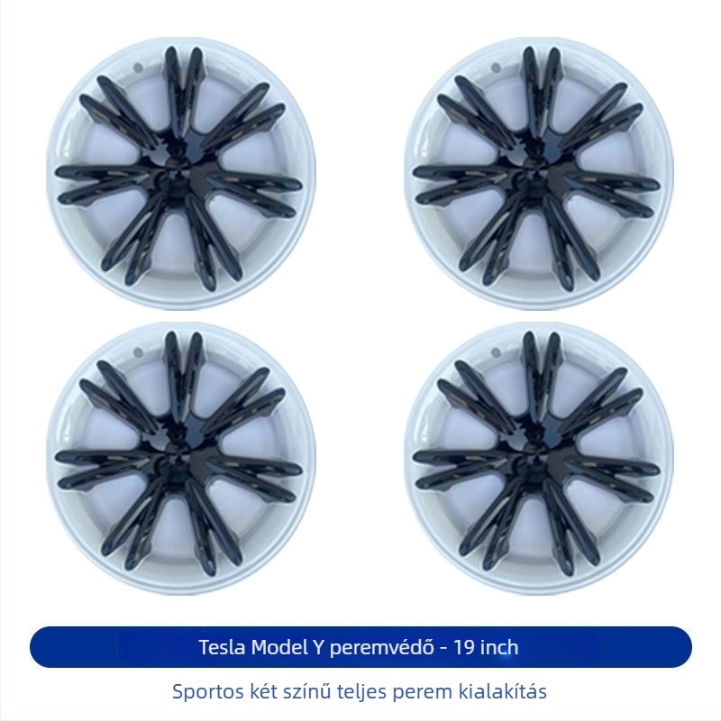 Tesla Model Y/3 kerékagyfedél – műanyag, testreszabható, kompatibil Model Y/3, származás Guangzhou