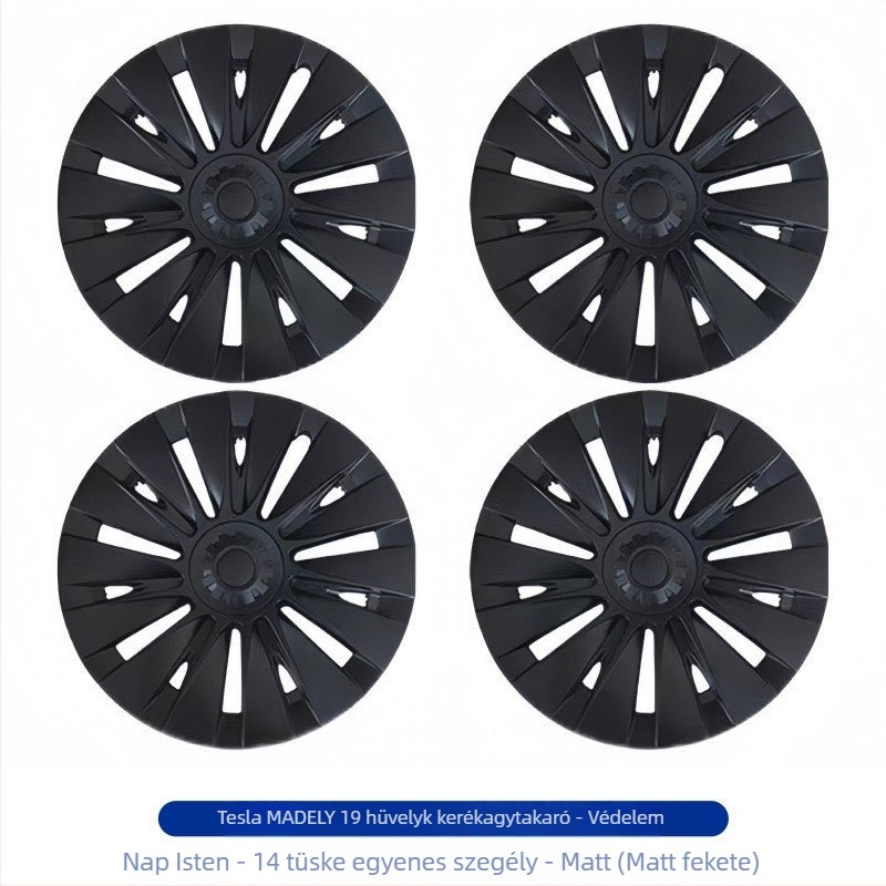 Tesla Model Y/3 kerékagyfedél – műanyag, testreszabható, kompatibil Model Y/3, származás Guangzhou