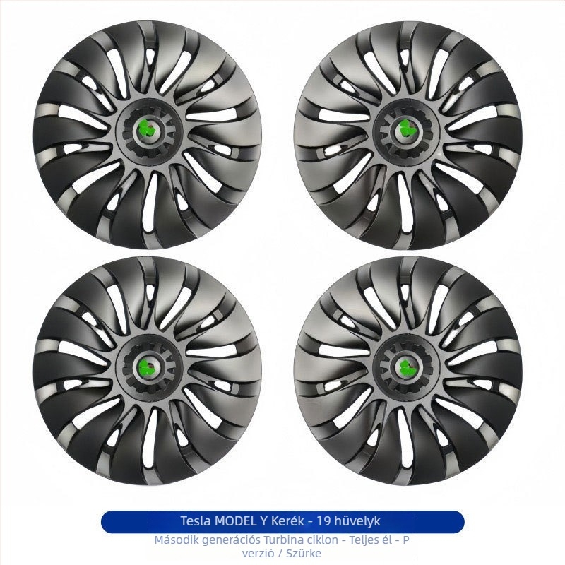 Tesla Model Y/3 kerékagyfedél – műanyag, testreszabható, kompatibil Model Y/3, származás Guangzhou