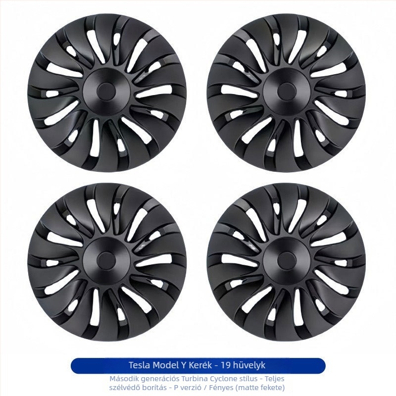 Tesla Model Y/3 kerékagyfedél – műanyag, testreszabható, kompatibil Model Y/3, származás Guangzhou