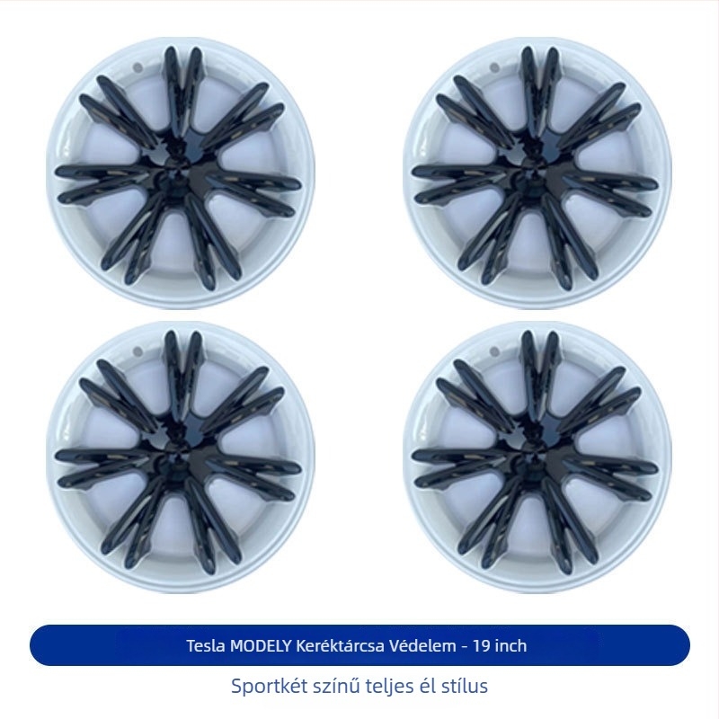 Tesla Model Y/3 kerékagyfedél – műanyag, testreszabható, kompatibil Model Y/3, származás Guangzhou