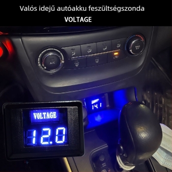 Digitális voltmérőfej, modell 0.36 AC-9-16V, pontosság 0.1, Ø57 mm, -40°C…80°C környezeti hőmérséklet