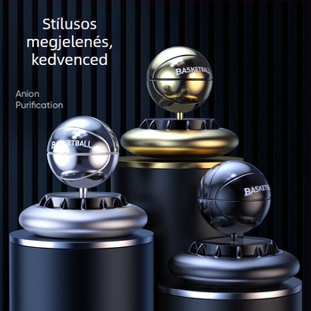 CHEGES napelemes autó aromaterápiás diffúzor forgó mechanizmussal, Freesia illat, kevesebb mint 5 ml, párolgási idő több mint 90 nap