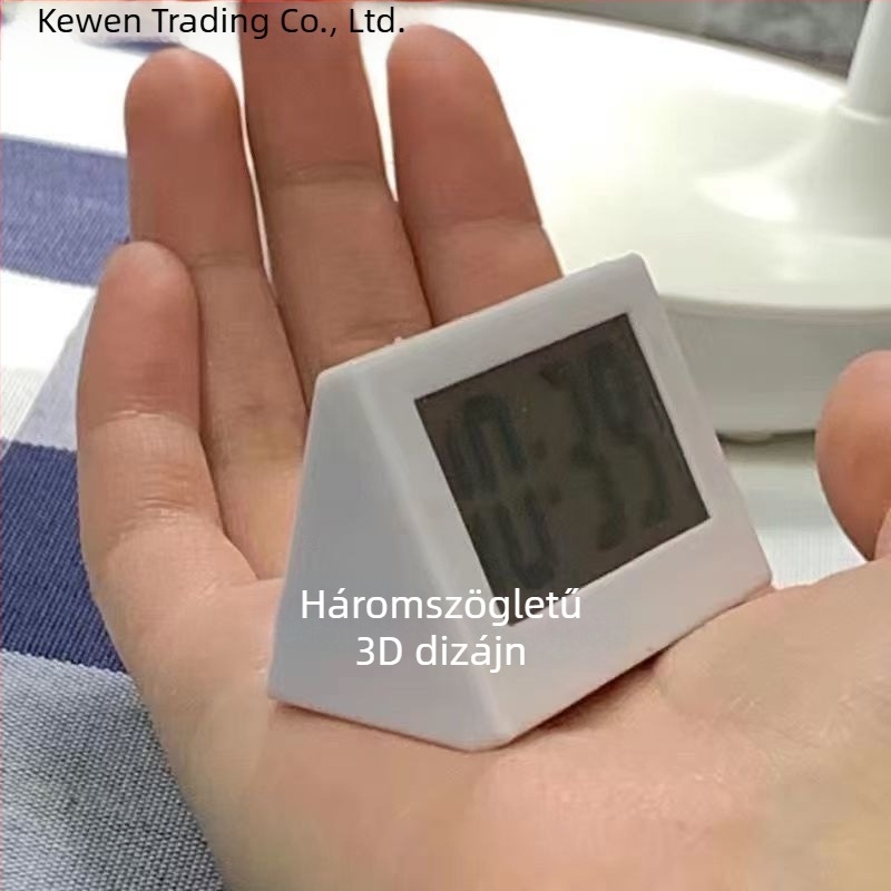 Mini hordozható asztali óra – aranyos, csendes, kompakt digitális óra nagy számjegyekkel
