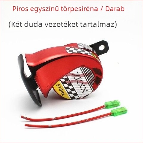 Motorkerékpár kürt Mojielong, 12V, PC ház