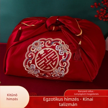 Esküvői textilcsomagoló készlet — anyag: szövet, termékszám 111, kategória: Egyéb esküvői kellékek, felhasználás: esküvő