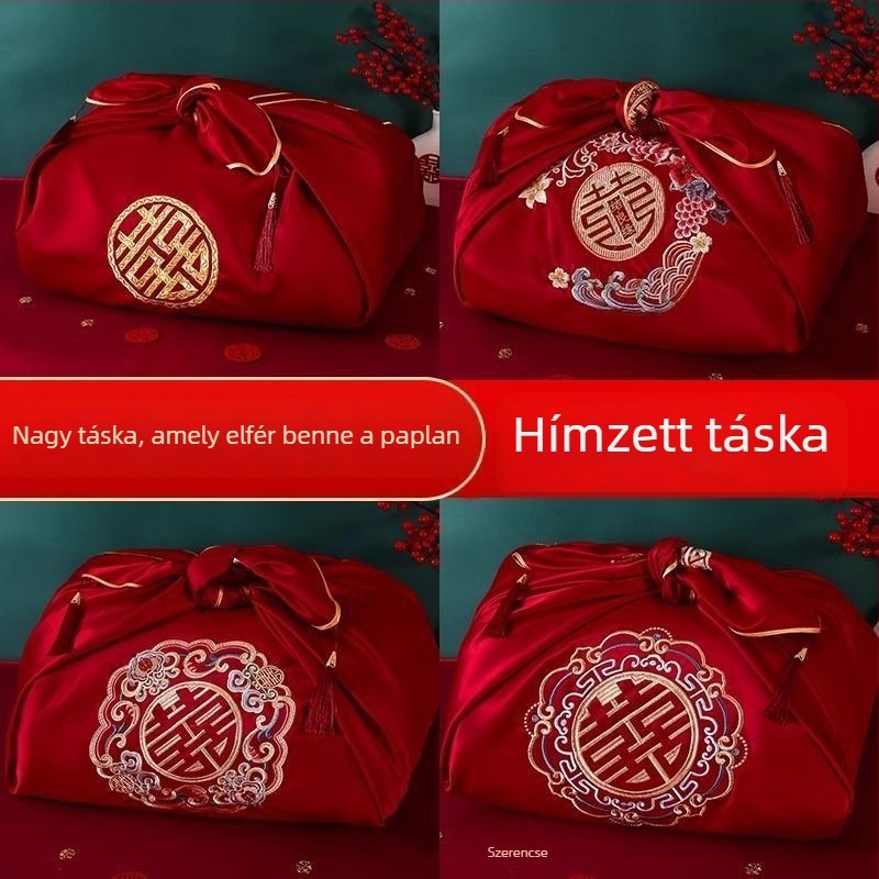 Esküvői textilcsomagoló készlet — anyag: szövet, termékszám 111, kategória: Egyéb esküvői kellékek, felhasználás: esküvő