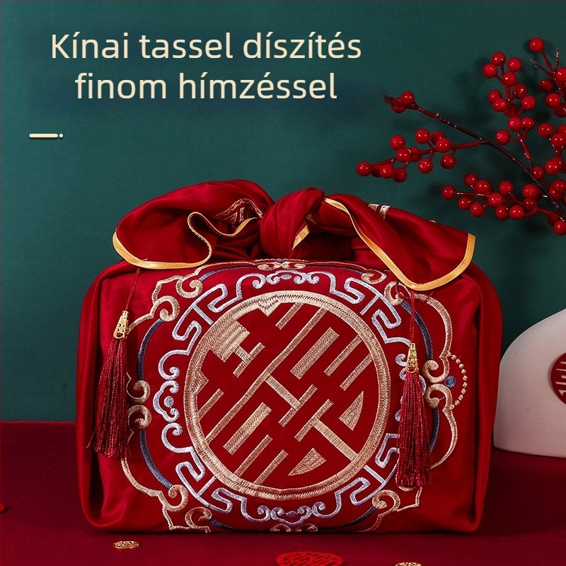 Esküvői textilcsomagoló készlet — anyag: szövet, termékszám 111, kategória: Egyéb esküvői kellékek, felhasználás: esküvő