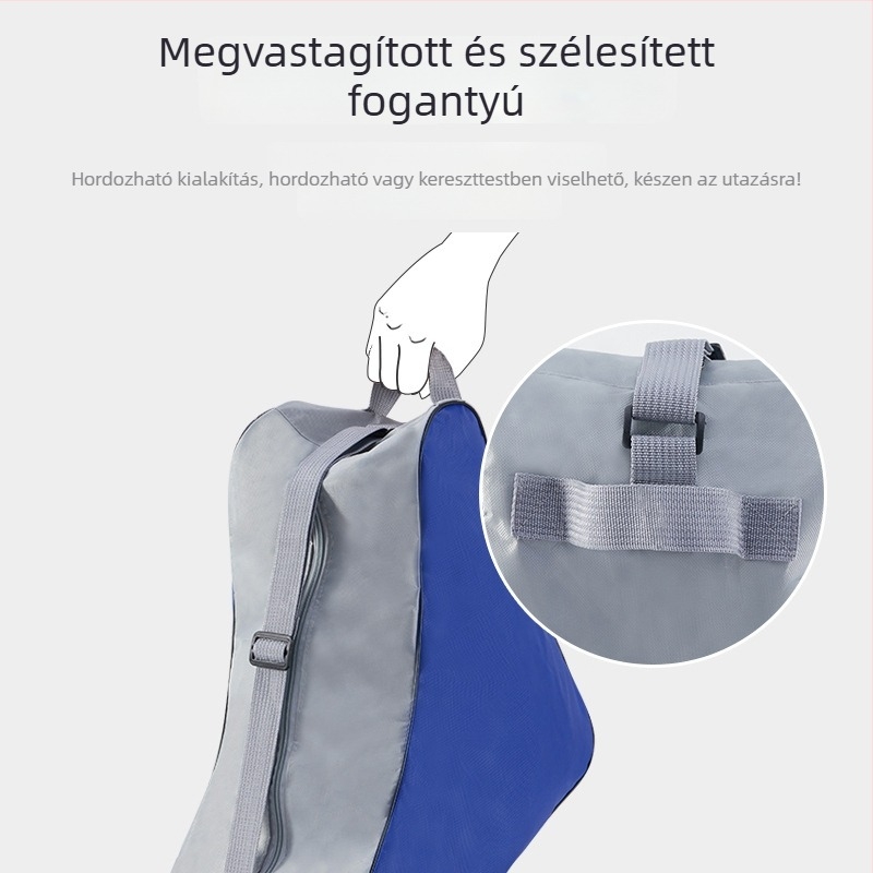 Gyerekeknek készült görkorcsolya készlet táskával - Felső anyag: vászon, Talp: vászon, Két soros kerekek, Uniszex, Iron Arrow