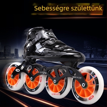 CITYRUN Szénszálas inline korcsolyák gyorskorcsolázáshoz — felnőtteknek és gyerekeknek, professzionális egyrendű modell