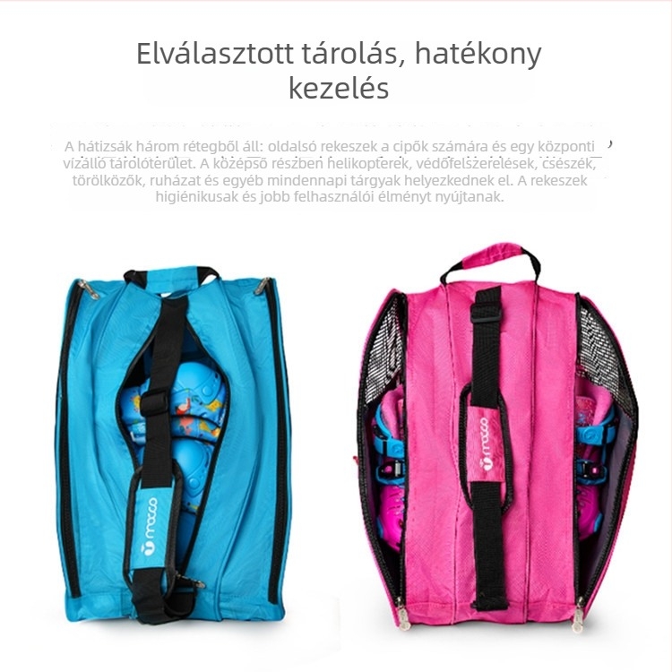 Meters High görkorcsolya táska pengezsebbel, vállon átvethető táska