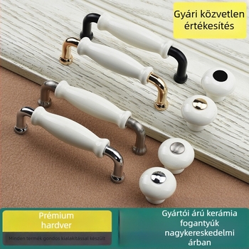 Saint-Bio 9055 cinkötvözetű szekrényajtó fogantyú, modern egyszerű stílus, elektroplakálás