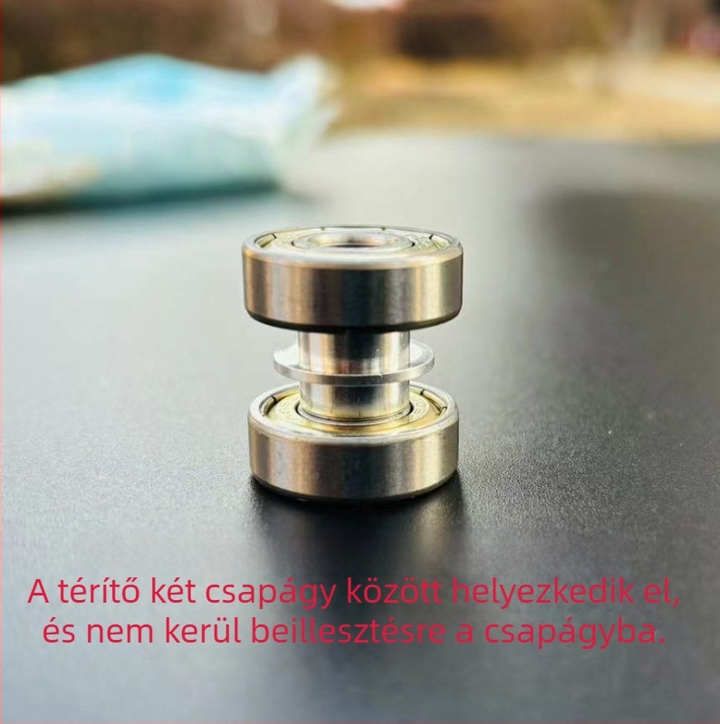 Alumínium középső axlihüvely görkorcsolyákhoz – egysoros kerékkel, Suzhou eredet