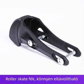 Inline görkorcsolya fékkeret fékblokkokkal, univerzális illeszkedés felnőtt görkorcsolyákhoz (egysoros kerekek) - ROSELLE/Lo