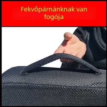 Vezetéshez üléspárna – sík alak, libatoll töltés, felület akril rost, nyári használatra, a vezetési vizsga gyakorlásához (2–3 tantárgyak)