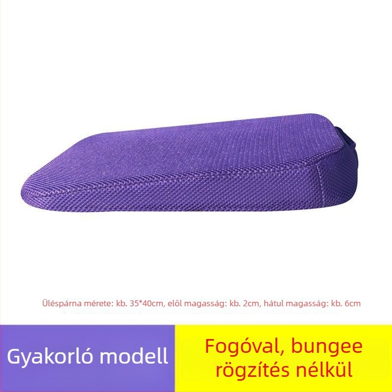 Vezetéshez üléspárna – sík alak, libatoll töltés, felület akril rost, nyári használatra, a vezetési vizsga gyakorlásához (2–3 tantárgyak)