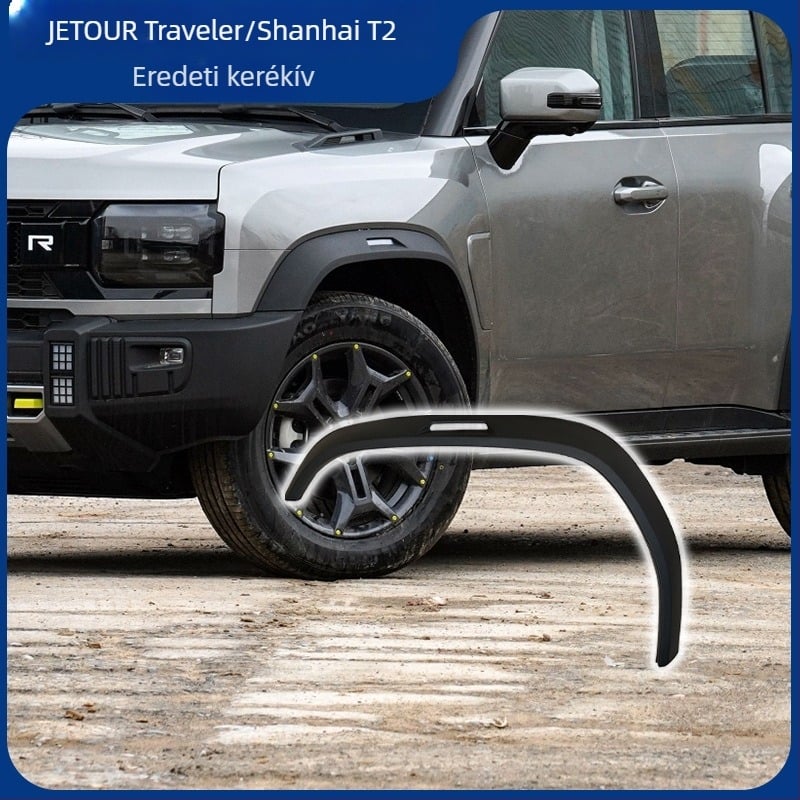 Jietu Traveler kerékív díszpanel profil – felső dekoratív panel, első és hátsó, bal és jobb, kompozit anyag