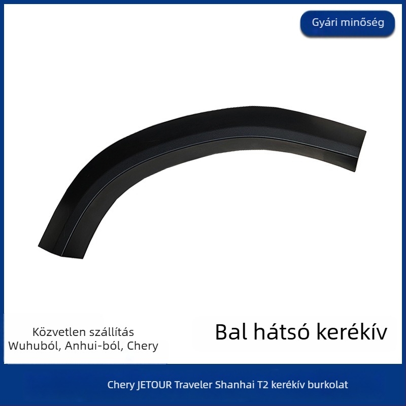 Jietu Traveler kerékív díszpanel profil – felső dekoratív panel, első és hátsó, bal és jobb, kompozit anyag