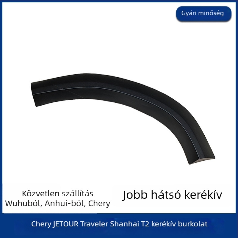 Jietu Traveler kerékív díszpanel profil – felső dekoratív panel, első és hátsó, bal és jobb, kompozit anyag