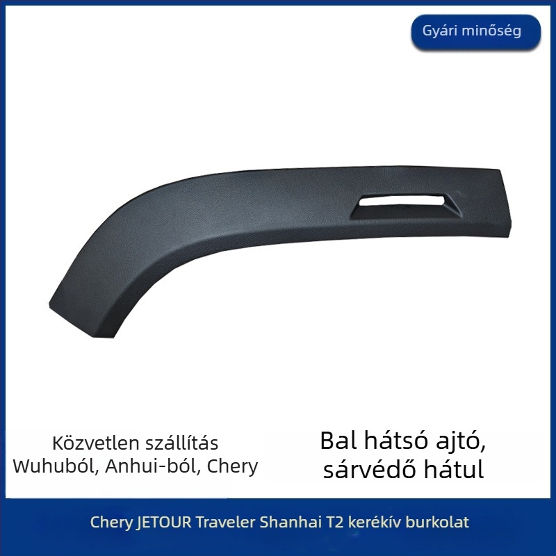 Jietu Traveler kerékív díszpanel profil – felső dekoratív panel, első és hátsó, bal és jobb, kompozit anyag